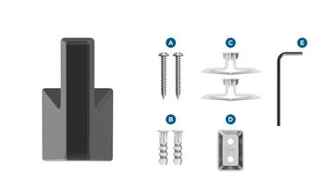 Percha BH36000MB BlackRock - Resistente y Elegante