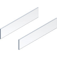 MERIVOBOX Elemento de inserción - lateral, Altura E (95 mm), LN=500 mm, Vidrio, 2 pza por juego