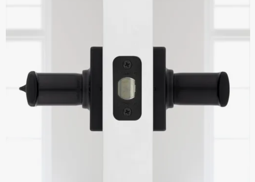 Cerradura de Privacidad Kwikset Breton - Negro Mate