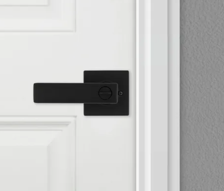 Cerradura de Privacidad Kwikset Breton - Negro Mate