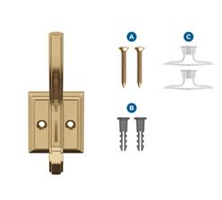 Percha Elegante CZ - Diseño Moderno y Duradero