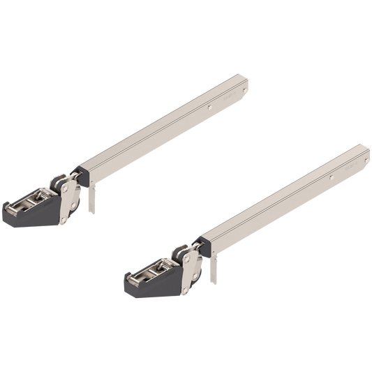 Compás abatible plegable AVENTOS HF top, palanca (Juego), ACM=480-610 mm, simétrico