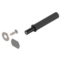 TIP-ON 956.1004 para Puertas - Fijación Parataladrar, Gris Platino
