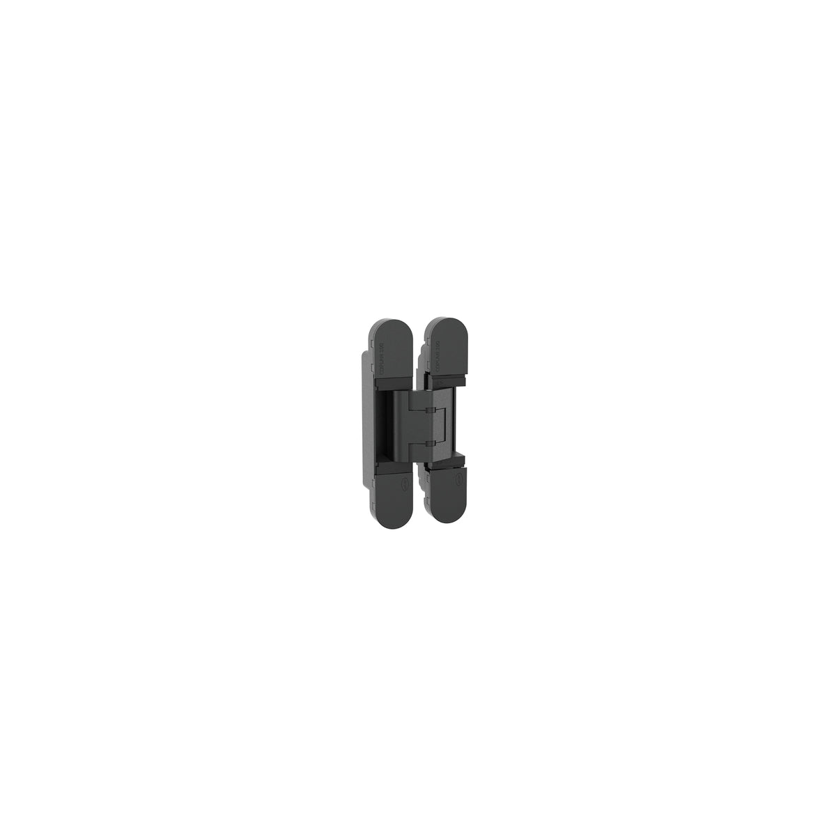 Bisagra Oculta 3D 50kg, Negro, Mín. 25mm