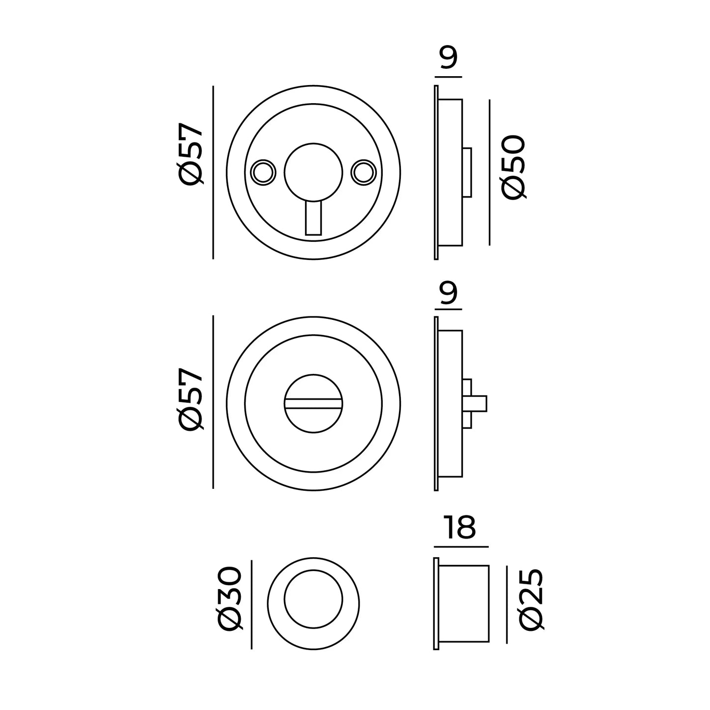 Comprueba la Cerradura para Puertas Corredizas IN.20.241F JNF