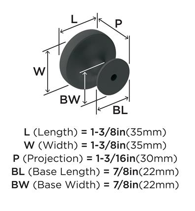 BOTON EXCEED 1 1/2 FB - Calidad Superior