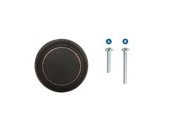 Pomo High Ridge 1 3/16" - Calidad Premium para Puertas