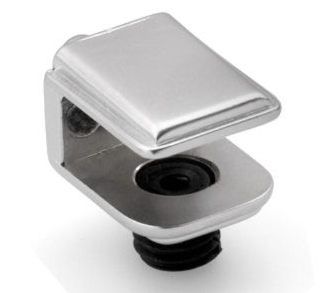 Soporte Leja Cromo Mate 1509 - Organiza tu Espacio