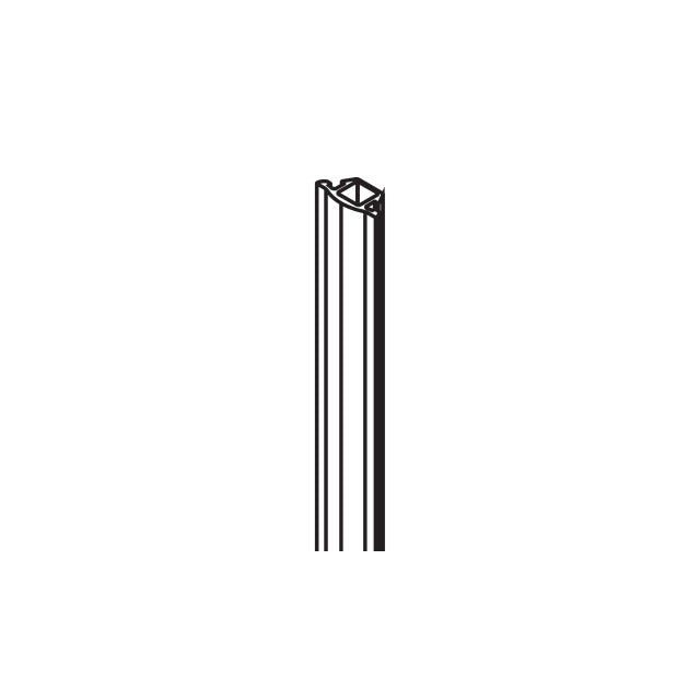 Perfil HAWA SEAL Pro Negro 2.5M para Muro - Alta Resistencia