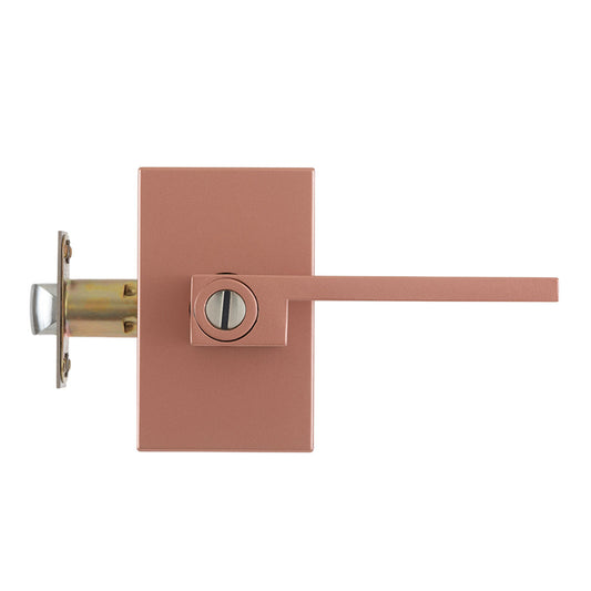 Manija Rafaela Baño Rose Gold con Escudo Rectangular