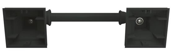 Portarrollos Markham Negro Mate - BH26517MB