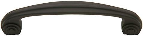 Deco Pull - Premium Solid Brass Cabinet Handle 4" CTC