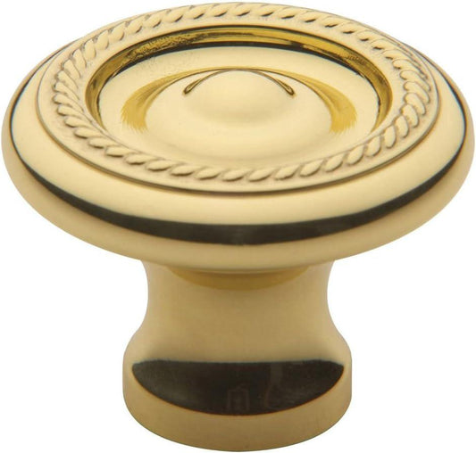 Tirador Rope Knob en Brass Sólido - Elegante y Duradero