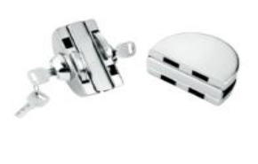 Cerrojo de Gancho para Puertas de Vidrio - Acero Inoxidable