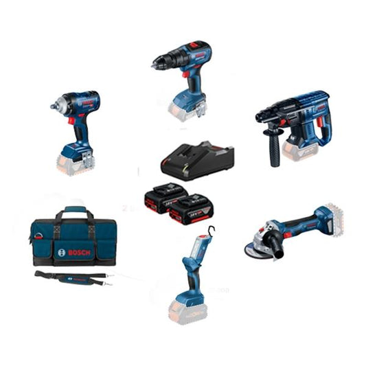 Combo Multih. Bosch 18V + Kit Inicial + Mochila Grande