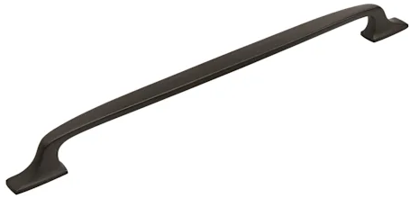 18" High Ridge Jal PTA Blk Brz Modern Outdoor Planter