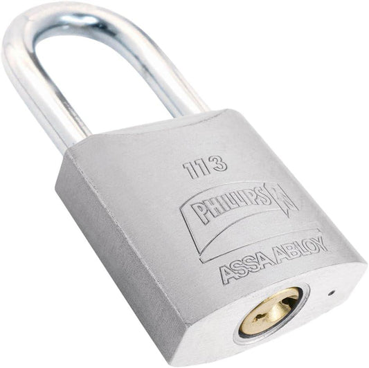 Candado Metálico Gancho Largo MOD. 113-GL - Seguridad Premium