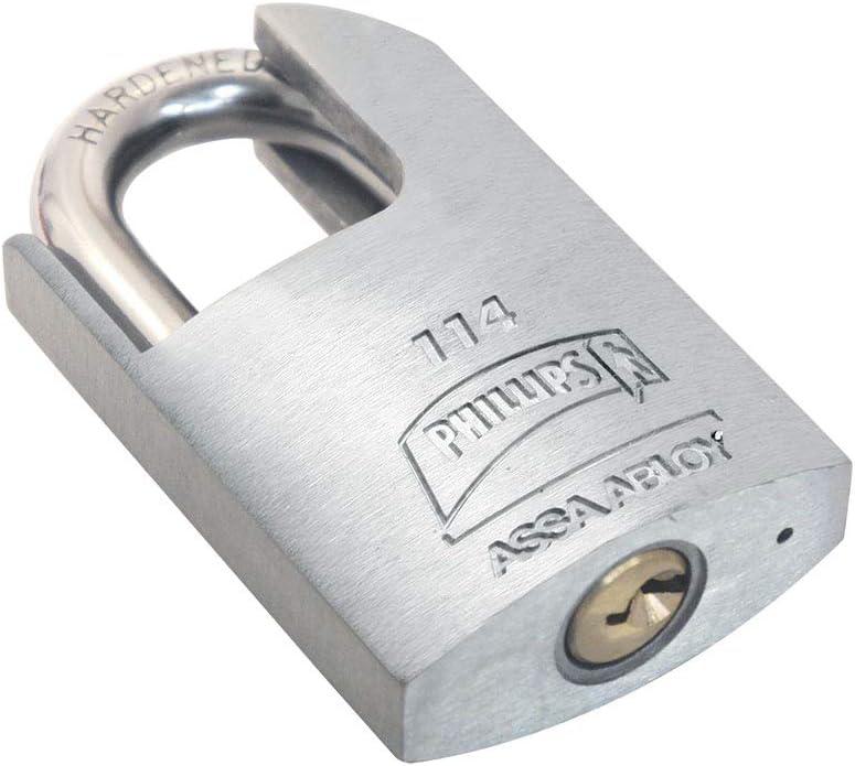 Candado Protegido 114P Phillips - Seguridad Máxima 50mm