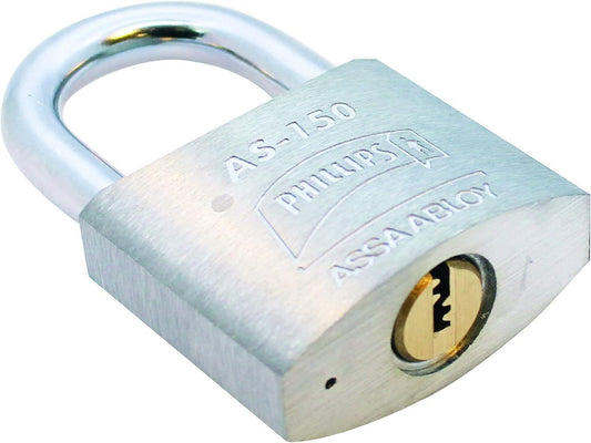 Candado Metálico AS-150 50mm, 12 Pernos, Seguridad Máxima