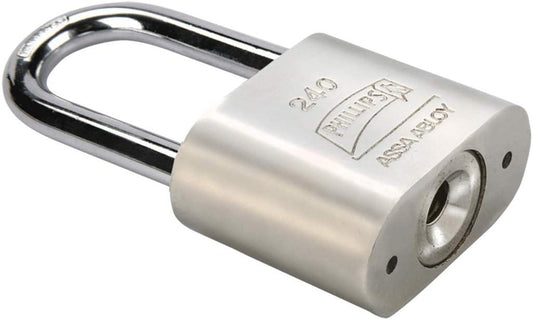 Candado Acero 40mm Extra Seguridad Phillips 240-GL