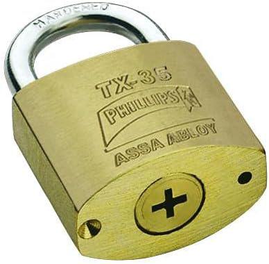 Candado de Alta Seguridad con Gancho de Acero y Latón