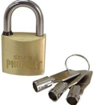 Candado Alta Seguridad 40mm ST-40 Phillips - Latón Sólido