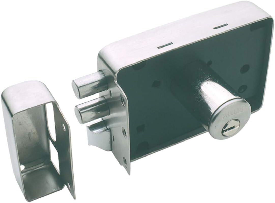 Cerradura de Seguridad Izquierda Acero Inoxidable HS-4200-AS