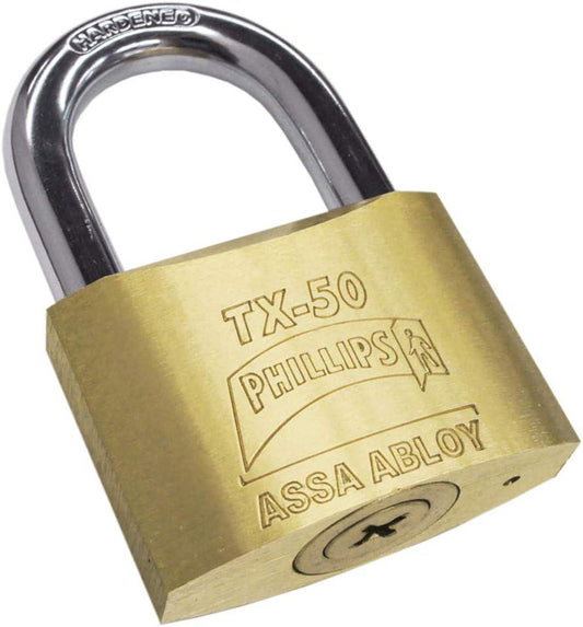 Candado Acero Cementado Doble Cerrojo Alta Seguridad