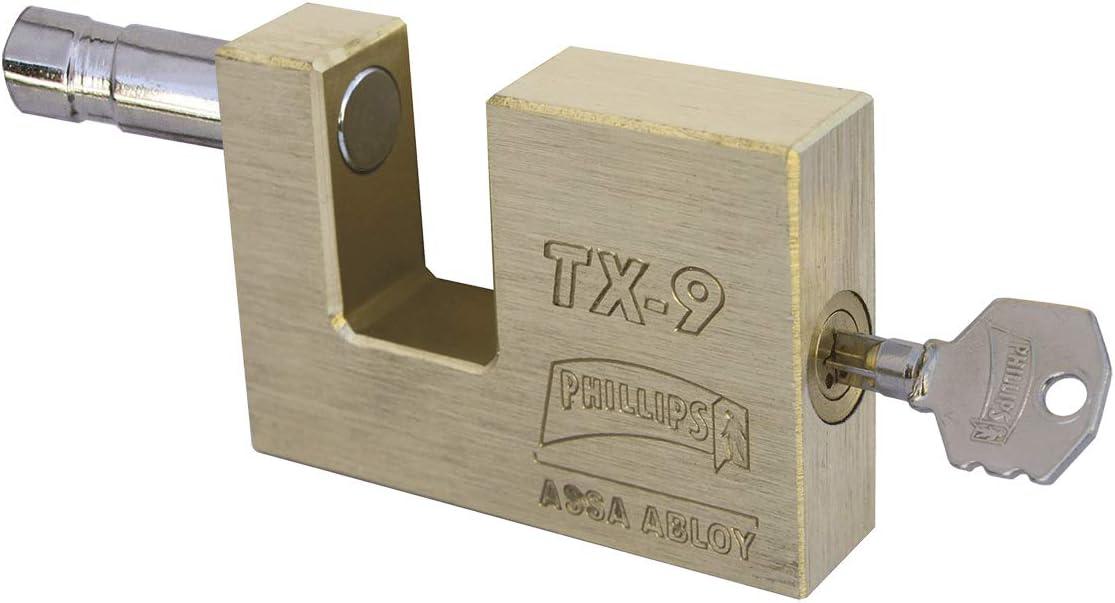 Candado TX-9 para Cortinas Metálicas: Seguridad y Durabilidad