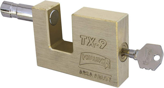 Candado TX-9 para Cortinas Metálicas: Seguridad y Durabilidad