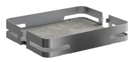 Canastillas Orion 5 Niveles 300x500 Gris - Organización Profesional