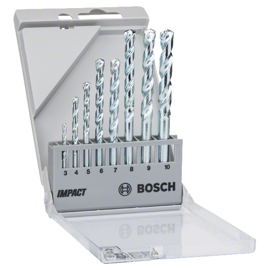 Set Brocas para Concreto 8 Piezas - Alta Durabilidad