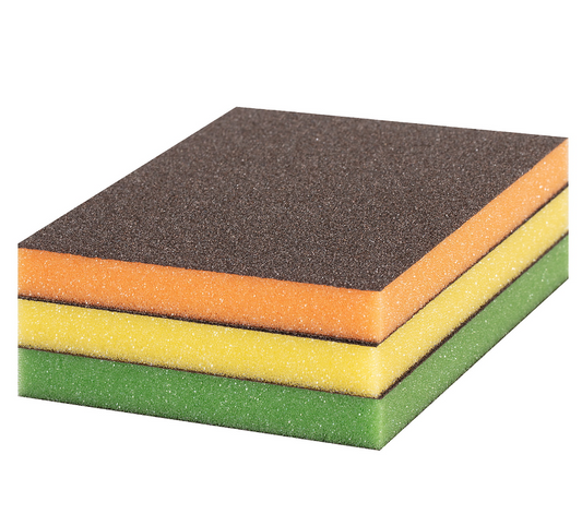 Esponja Abrasiva S473 - 3 Piezas 98x120x13mm