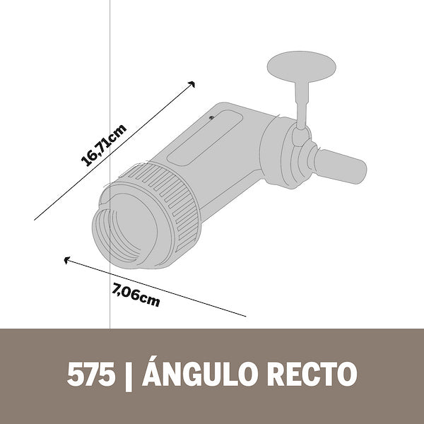 Dremel 575 Acople en Ángulo Recto | Herramienta Esencial