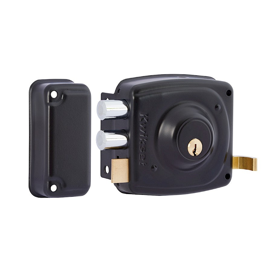Cerradura Kwikset 91910 Negro Mate - Seguridad Superior