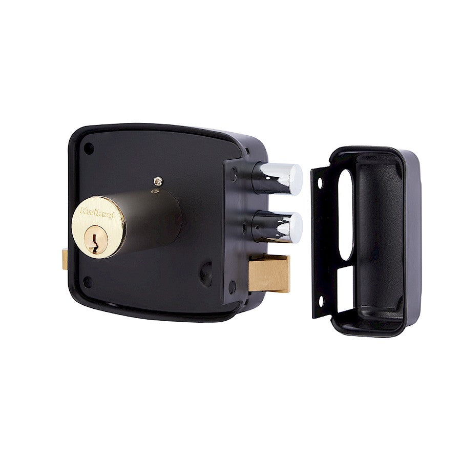 Cerradura Kwikset 91910 Negro Mate - Seguridad Superior