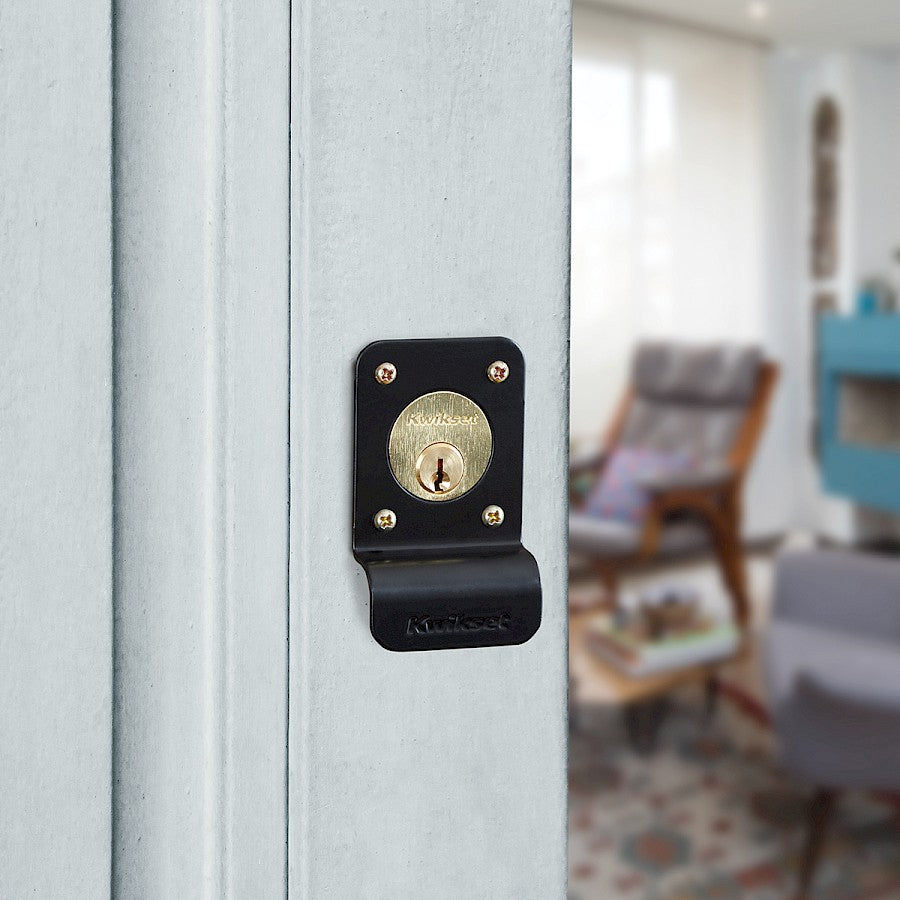 Cerradura Kwikset 91910 Negro Mate - Seguridad Superior