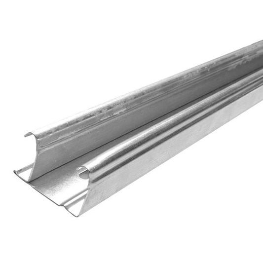 Riel U-20 Galvanizado 3mts | Instalación Superior Duradera