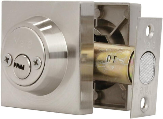 Cerrojo Argos Yale MX89174 - Seguridad Premium Níquel Satinado