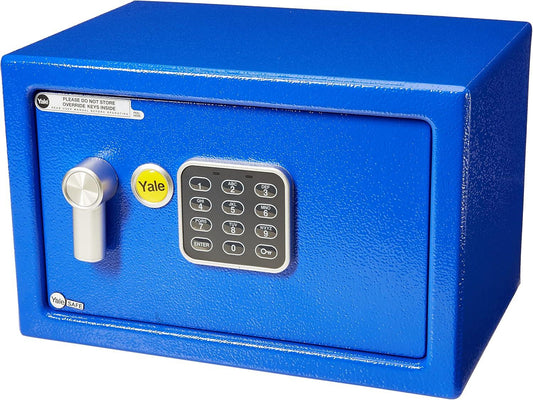 Caja Fuerte Yale MX89261 Azul - Seguridad Portátil