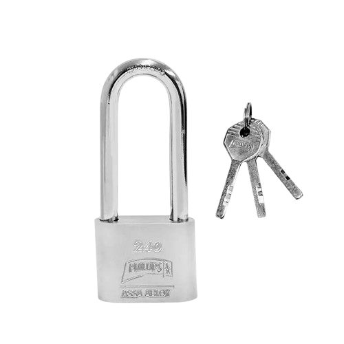 Candado Acero 40mm Extra Seguridad Phillips 240-GL