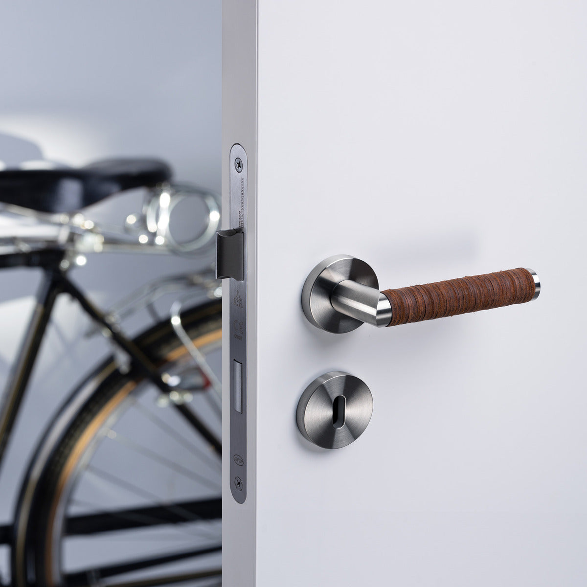Manijas INOX + Piel para Bicicleta LINK BIKE JNF