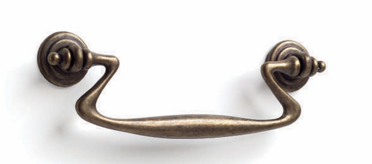 Asa abatible de zamak: elegancia vintage para tus muebles