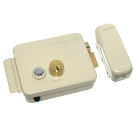 Cerradura Eléctrica Mod. 321 con Botón Derecha - Seguridad Avanzada