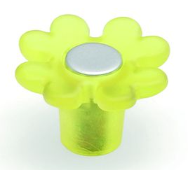 Pomo Flor Infantil - Colores Vibrantes para Muebles