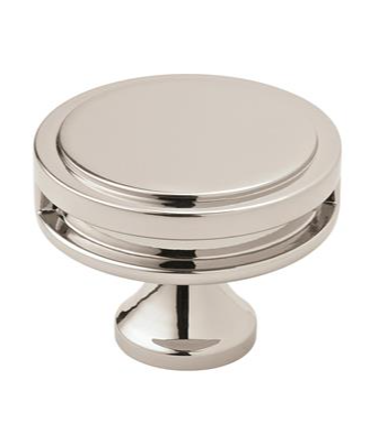 Pomo Oberon 1 3/4" Níquel Pulido - Elegante y duradero