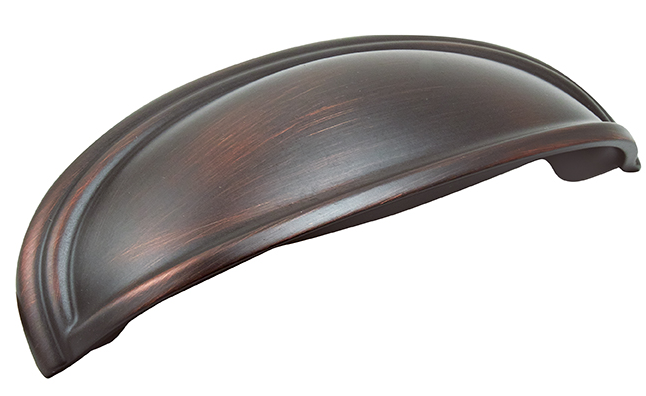 Jaladera Cup Ashby 4" Aceitado Rub Bronce BP36640ORB