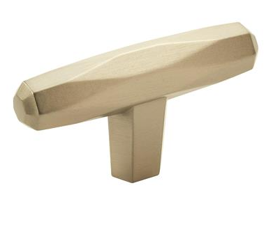 Pomo 2 1/2" St Vincent Golden Champagne - Elegante y Duradero