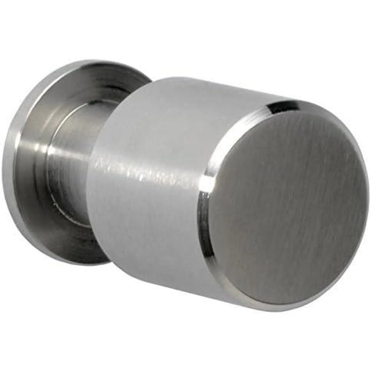 Pomo I-326 de 15 mm en Acero Inoxidable - Durabilidad