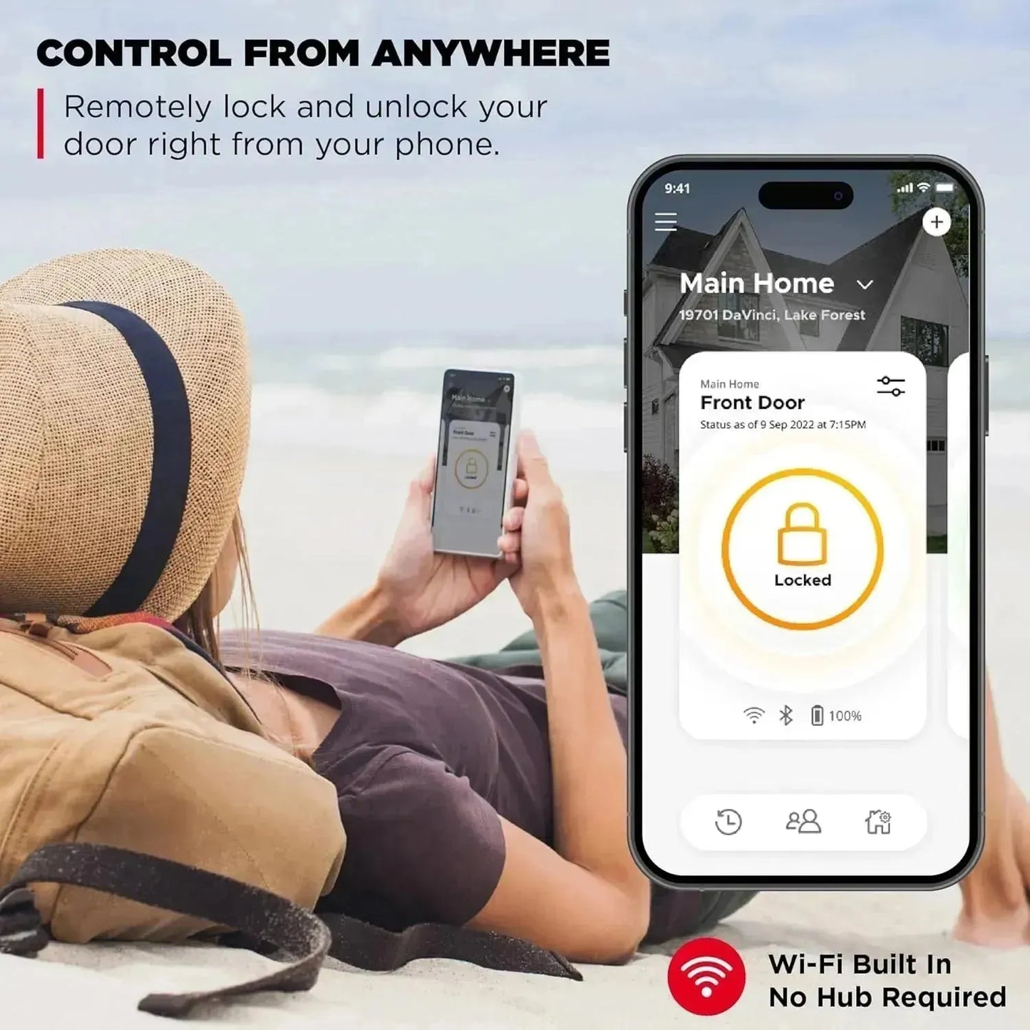 Cerradura Inteligente Kwikset Halo Wi-Fi: Seguridad Total